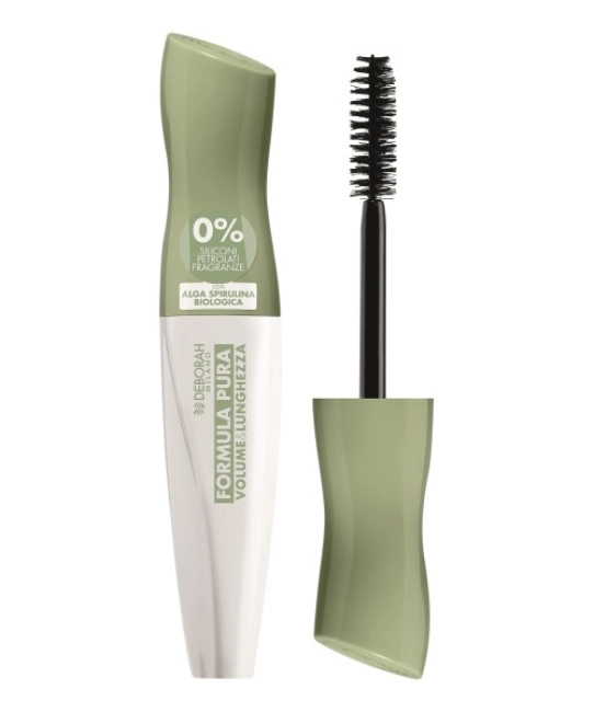 Deborah Milano Тушь для ресниц Объем и длина FORMULA PURA MASCARA VOLUME & LUNGHEZZA тон черный, 12
