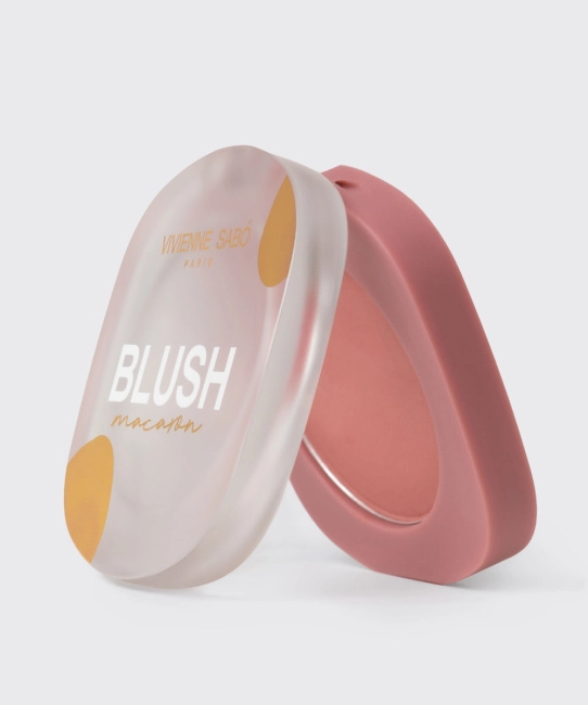 Vivienne Sabo Vivienne Sabo Румяна матовые для лица Macaron тон 04 натуральный розовый, 4,1 г, 4.1г (5)