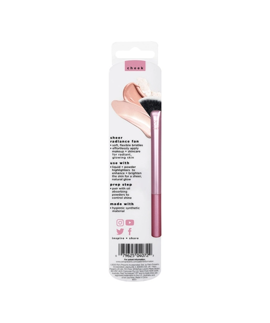 Real Techniques Кисть для хайлайтера Sheer Radiance, 1шт (4)