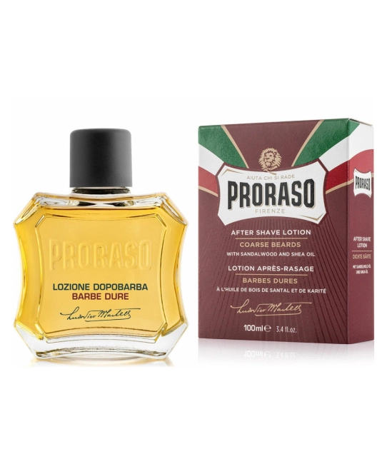 PRORASO Лосьон после бритья питательный с маслом сандала и маслом ши, 100
