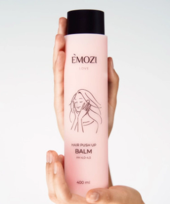 Emozi EMOZI Бальзам для ослабленных и тонких волос Love, 400 мл, 400 (1)