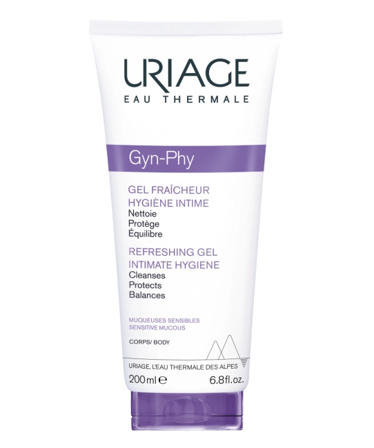 Uriage Гель для интимной гигиены освежающий Gyn-Phy, 200мл