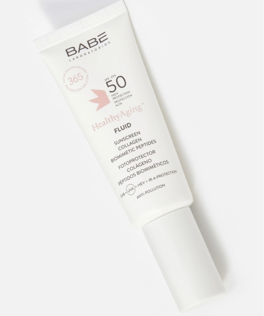 BABE Laboratorios Флюид антивозрастной солнцезащитный SPF 50, 40мл (1)
