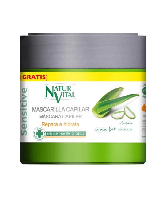 Natur Vital Маска для волос восстанавливающая и увлажняющая, 500мл