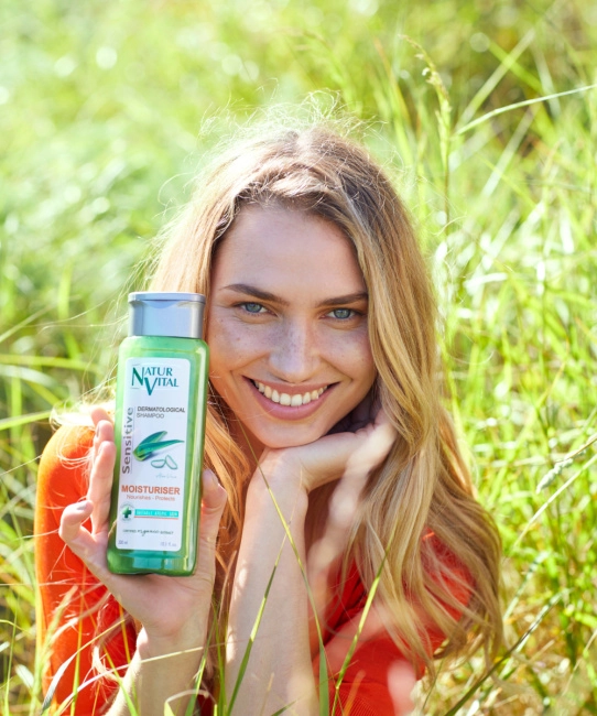 Natur Vital Шампунь для волос увлажняющий Алое Вера, 300мл (2)