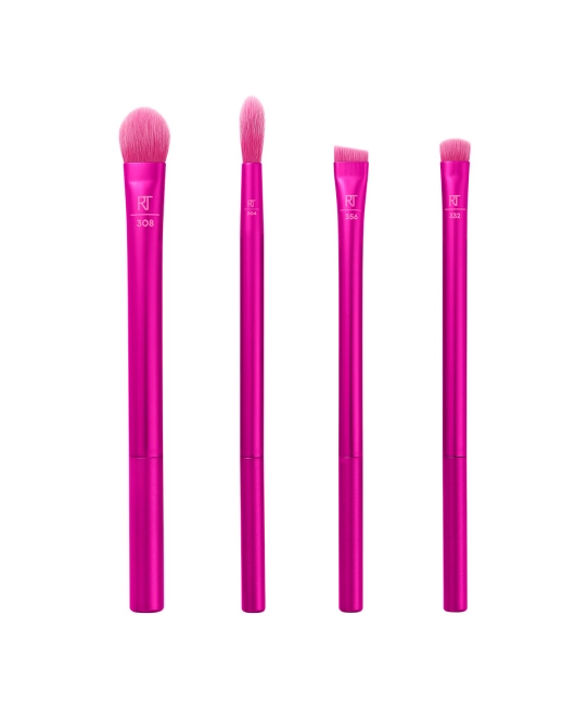 Real Techniques Набор кистей для макияжа глаз Eye Shine, 4шт (1)