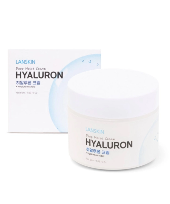 Lanskin  Глубоко увлажняющий крем с гиалуроновой кислотой, 50мл (2)