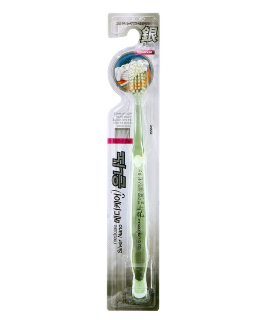 MEDICARE Зубная щетка с ионами серебра средней жёсткости, Silver Toothbrush