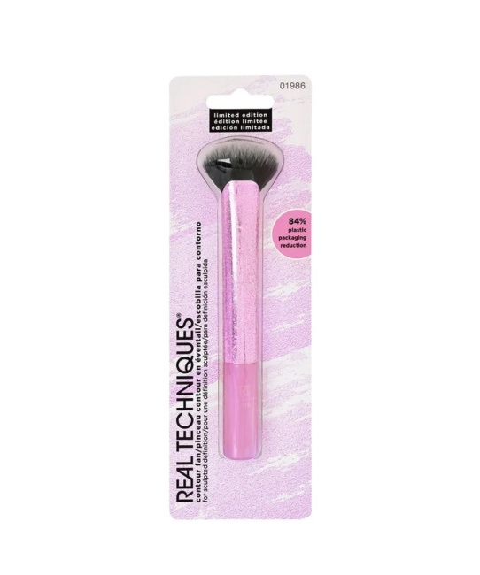 Real Techniques Кисть для контуринга Pretty in Pink, 1шт (2)