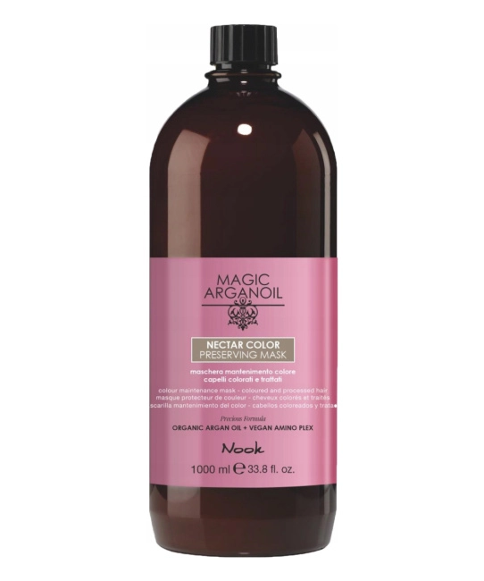 NOOK Маска для сохранения цвета окрашенных волос Магия Арганы MAGIC ARGANOIL NECTAR COLOR PRESERVING MASK colour-maintenance mask, 1000мл