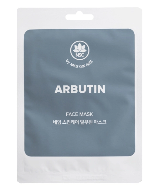 NAME SKIN CARE NAME SKIN CARE Маска тканевая для лица с Арбутином, 22 г, 22мл