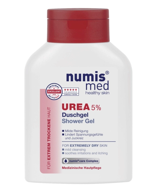 Numis med Гель для душа с 5% мочевиной для очень сухой кожи UREA, 200мл
