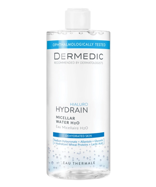 Dermedic Набор Мицеллярная вода 1+1 Н2О HYDRAIN3 HIALURO (500+500 мл), 500мл