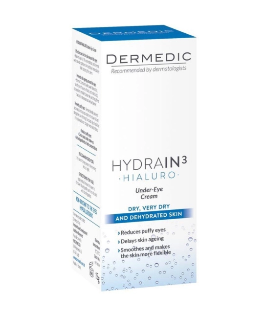 Dermedic Крем под глаза HYDRAIN3 HIALURO, 15мл (1)
