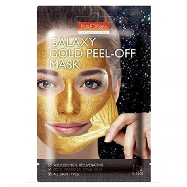 Purederm Маска-пленка для лица Золото, 10г