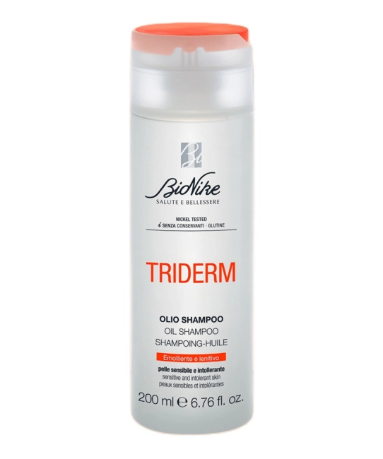 BioNike Шампунь для волос масляный TRIDERM OIL SHAMPOO, 200мл