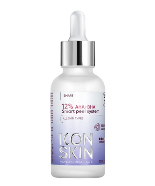 Icon skin Cмарт пилинг-система 12% AHA+BHA  / 12% AHA+BHA, 30мл