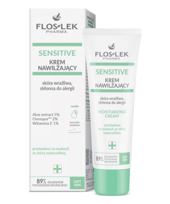 Floslek Увлажняющий крем для чувствительной кожи, 50мл (1)