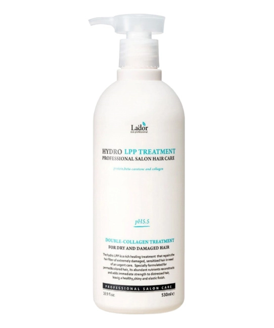 Lador Восстанавливающая маска для волос HYDRO LPP TREATMENT, 530мл