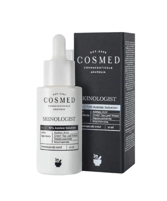 Cosmed Сыворотка осветляющая увлажняющая с 10% азелаиновой кислотой, 30мл (1)