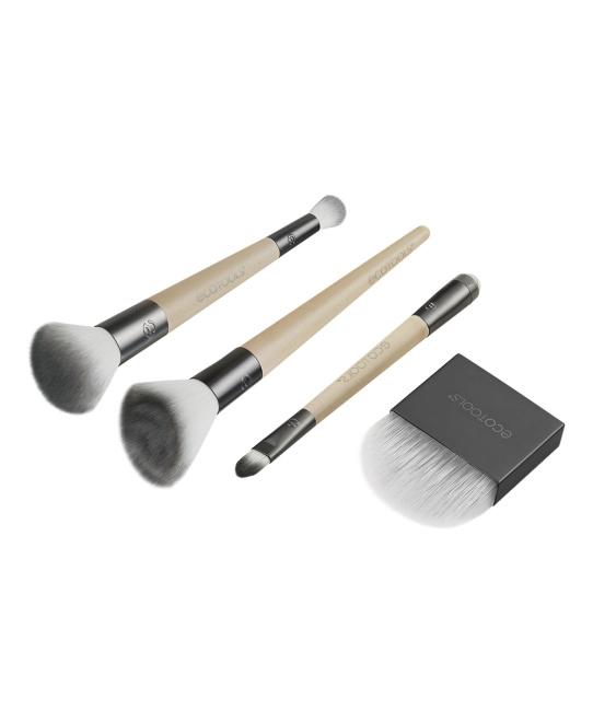 EcoTools Набор кистей для макияжа Love Your Skin, 4шт (2)