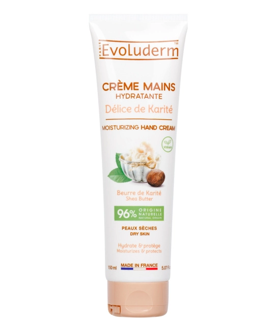 Evoluderm Увлажняющий крем для рук с маслом Ши, 150мл