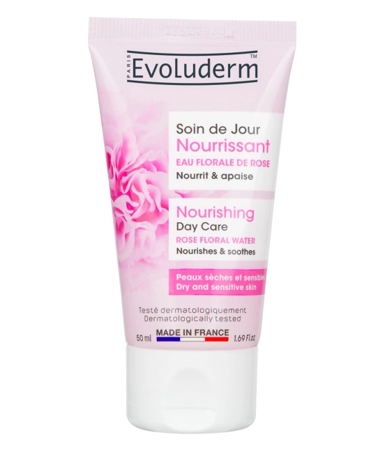 Evoluderm Питательный дневной крем для сухой и чувствительной кожи лица, 50мл