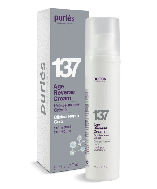 Purles Антивозрастной крем ухода за кожей лица 137, 50мл