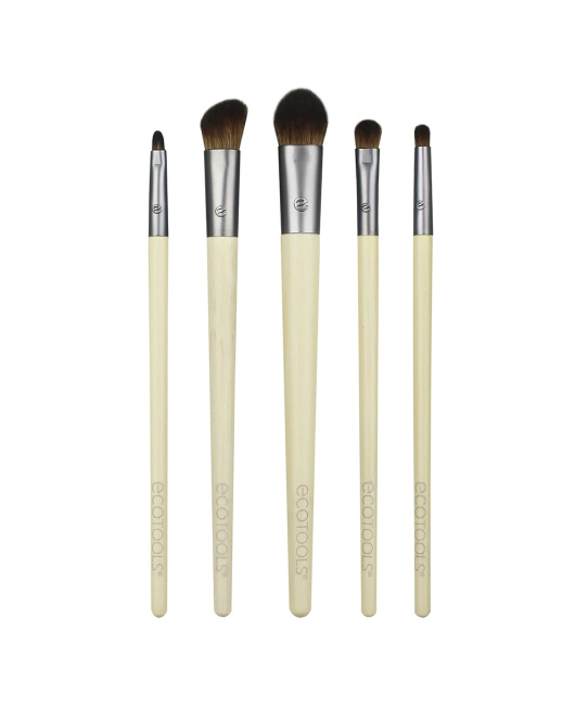 EcoTools Набор кистей для макияжа глаз The Daily Defined Eye Kit, 5шт