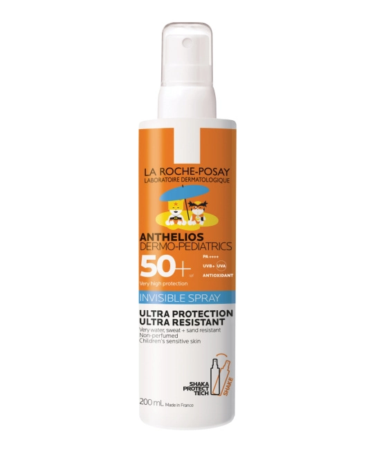 La Roche-Posay Спрей для лица и тела детский солнцезащитный невидимый SPF 50+, 200мл