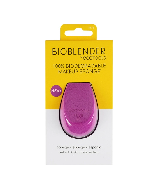 EcoTools Спонж для макияжа биоразлагаемый Bioblender, 1шт (2)