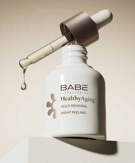 BABE Laboratorios Пилинг-сыворотка мультиобновляющая ночная Healthy Aging+, 30мл (5)