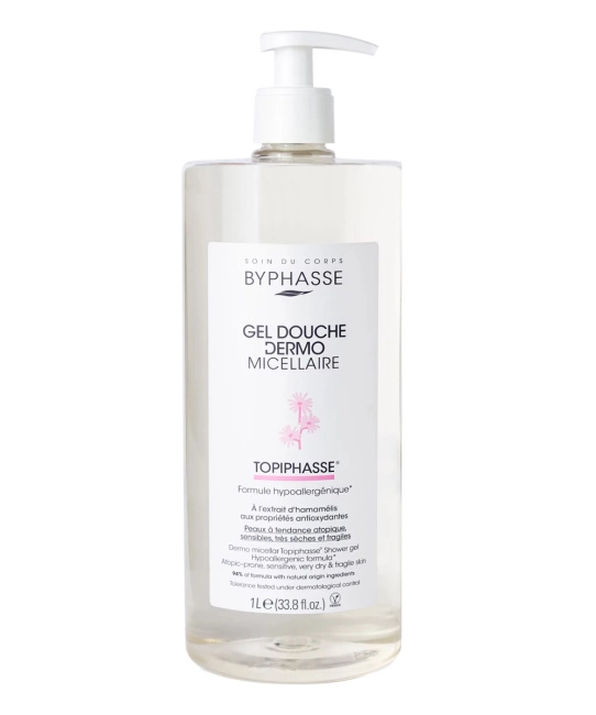 BYPHASSE Гель для душа мицеллярный TOPIPHASSE, 1000мл