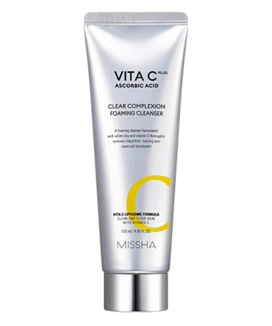 MISSHA Пенка для умывания Vita C Plus Clear Complexion Foaming Cleanser, 120мл