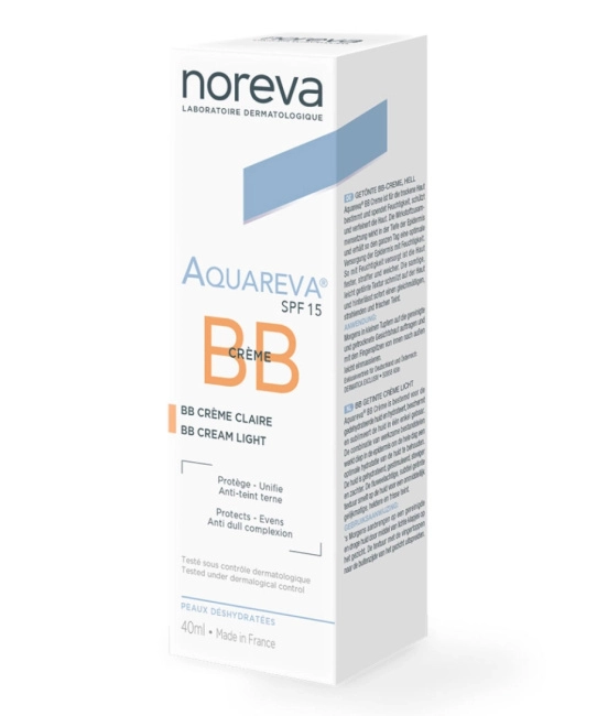 Noreva Крем BB SPF15, светлый тон, Aquareva, 40мл (1)