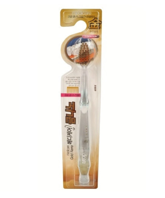 OUR HERB STORY Зубная щётка с ионами золота Toothbrush (gold)