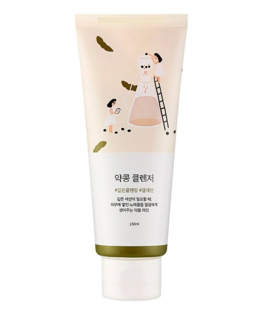 Round Lab Пенка-скраб очищающая для лица SOYBEAN CLEANSER, 150мл