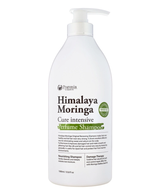 POGONIA POGONIA Парфюмированный шампунь «Bitter Mandarin» с маслом моринги, 1000 мл, 1000мл