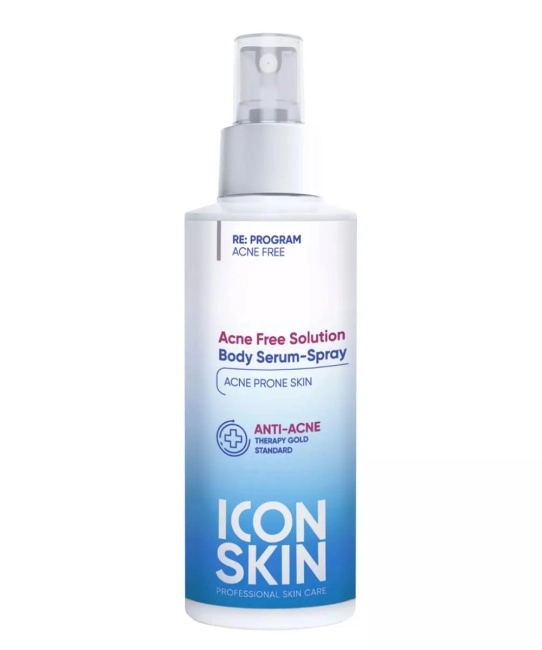 Icon skin Сыворотка-спрей Acne Free Solution, 100мл