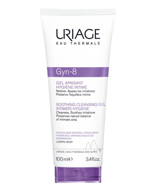 Uriage Гель для интимной гигиены успокаивающий Gyn-8, 100мл