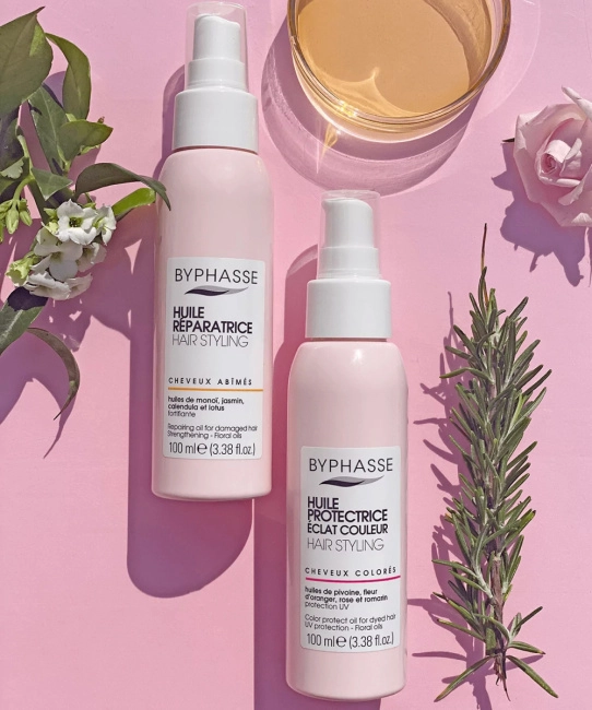 BYPHASSE Масло для волос для защиты цвета COLOR PROTECT, 100мл (2)