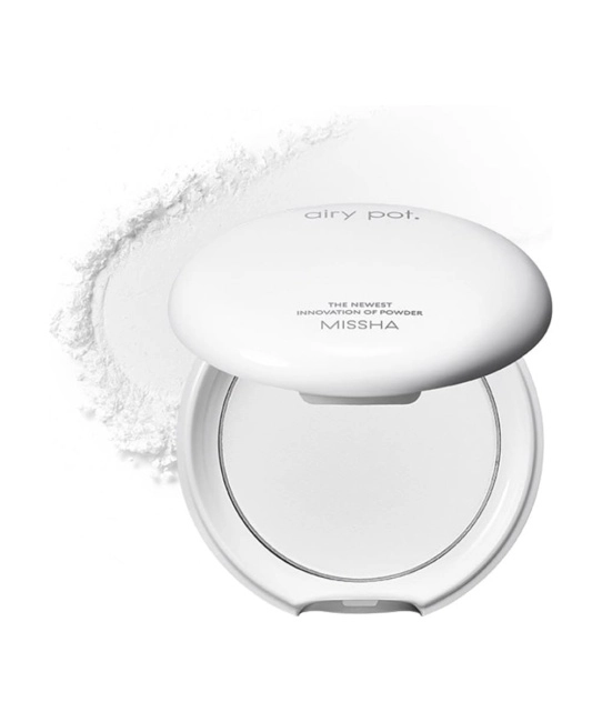 MISSHA Компактная пудра для лица Airy Pot Pressed Powder Translucent, 5г (2)