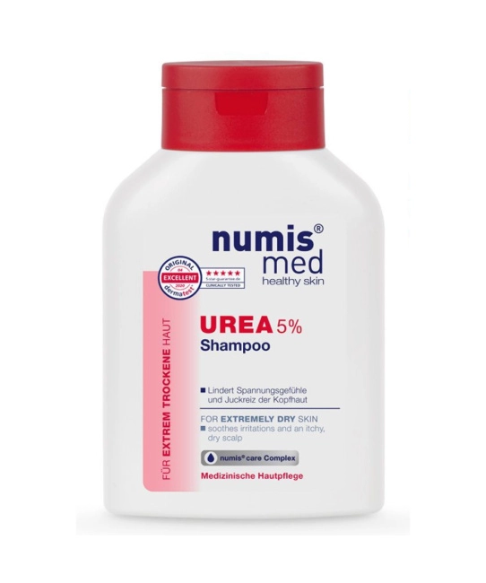 Numis med Шампунь для волос с 5% мочевиной для очень сухой кожи головы UREA, 200мл