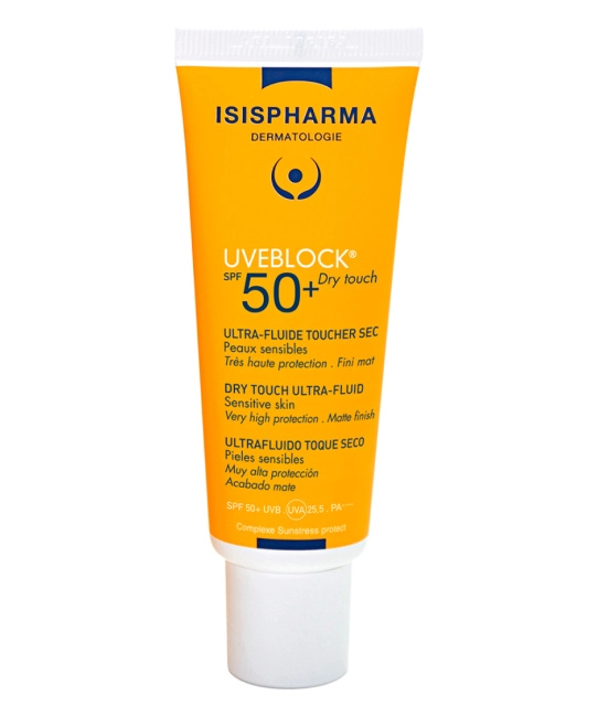 ISISPHARMA Солнцезащитный флюид невидимый "сухое прикосновение" SPF 50+, 40мл