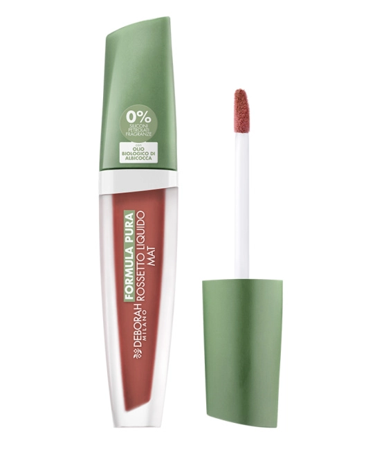 Deborah Milano Помада матовая жидкая FORMULA PURA ROSSETTO LIQUIDO MAT тон 01, 4.5мл