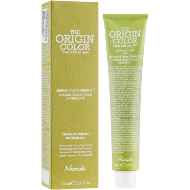 NOOK Крем-краска для волос 6.66 Темно-русый насыщенный красный / Dark Blonde Intense Red, 100мл