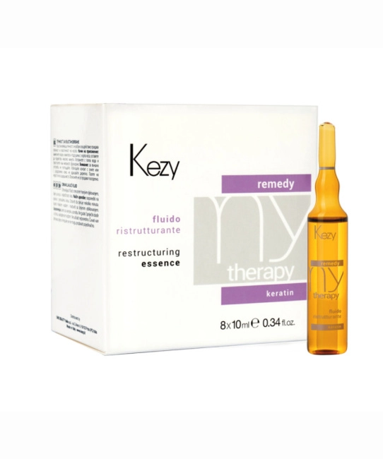 Kezy Флюид реструктурирующий для волос с кератином My Therapy Remedi Keratin, 80мл