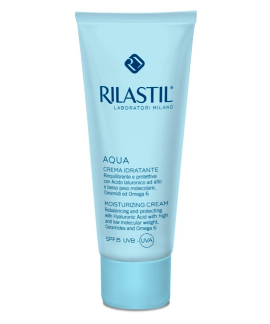 Rilastil Крем увлажняющий крем SPF 15 AQUA, 50мл