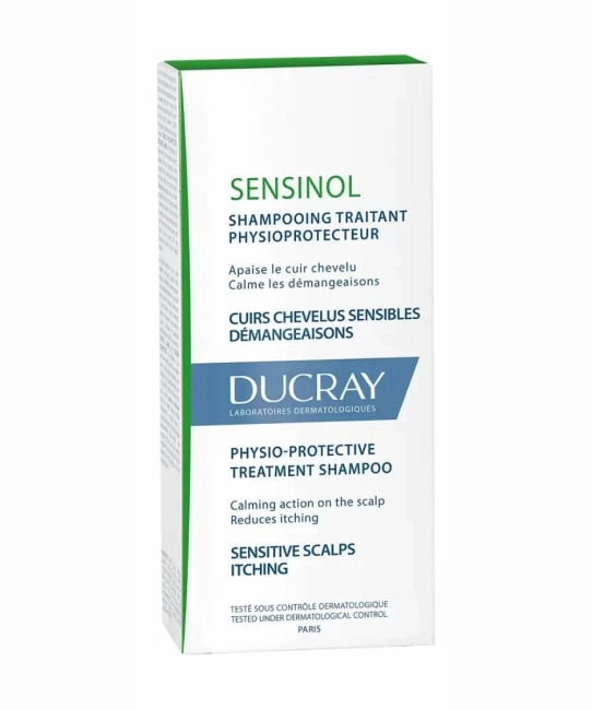 DUCRAY Физиологический защитный шампунь, SENSINOL, 200мл (1)