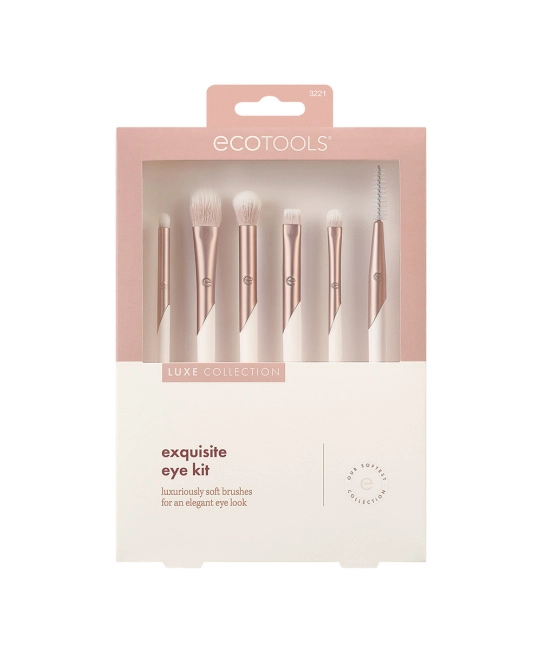 EcoTools Набор кистей для макияжа глаз Luxe, 6шт (1)